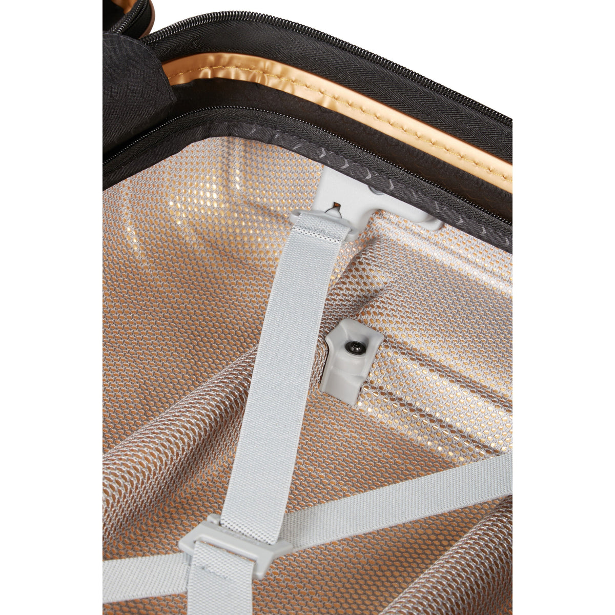 Samsonite Proxis Spinner Carry-On™ in the color Honey Gold.