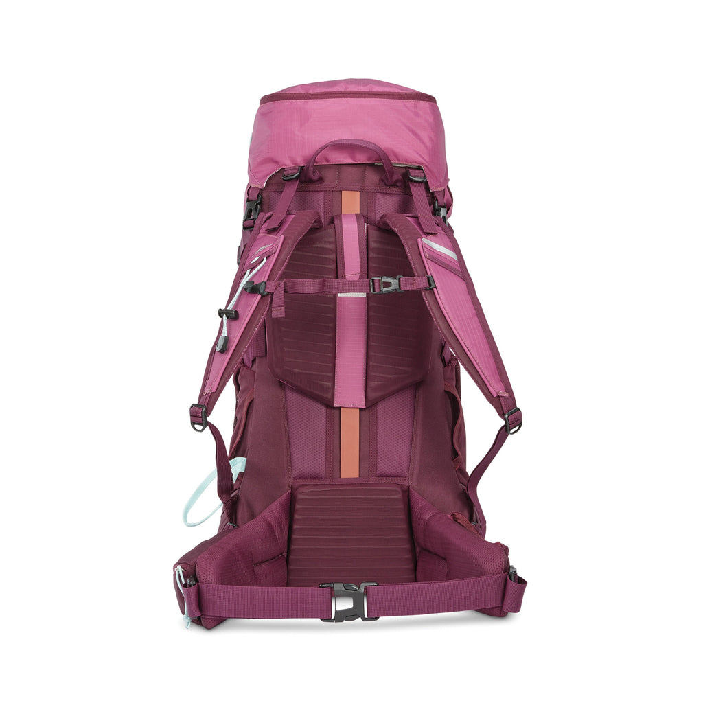 High Sierra Pathway 2.0 Women 60L Frame Pack in the color Berry/Maroon.
