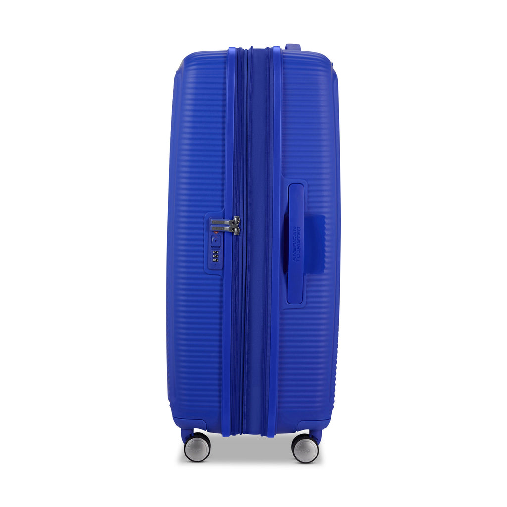 American Tourister Curio Spinner Large in the color Cobalt Blue.