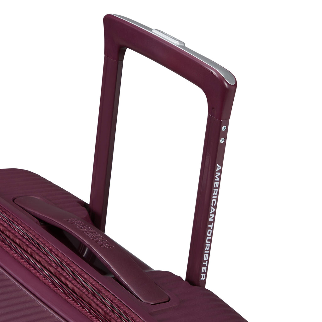 American Tourister Curio Spinner Large in the color Wild Cherry.