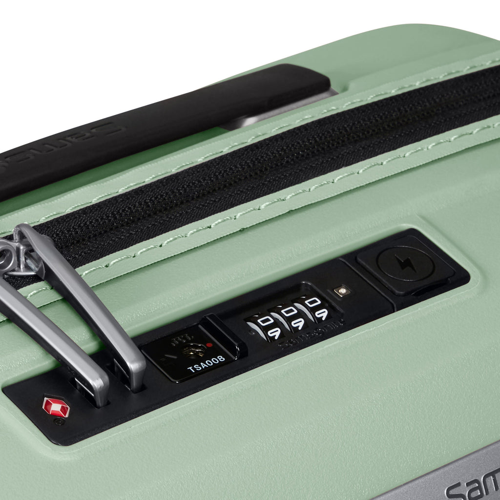 Samsonite Upscape Spinner Carry-On™ in the color Soft Sage.