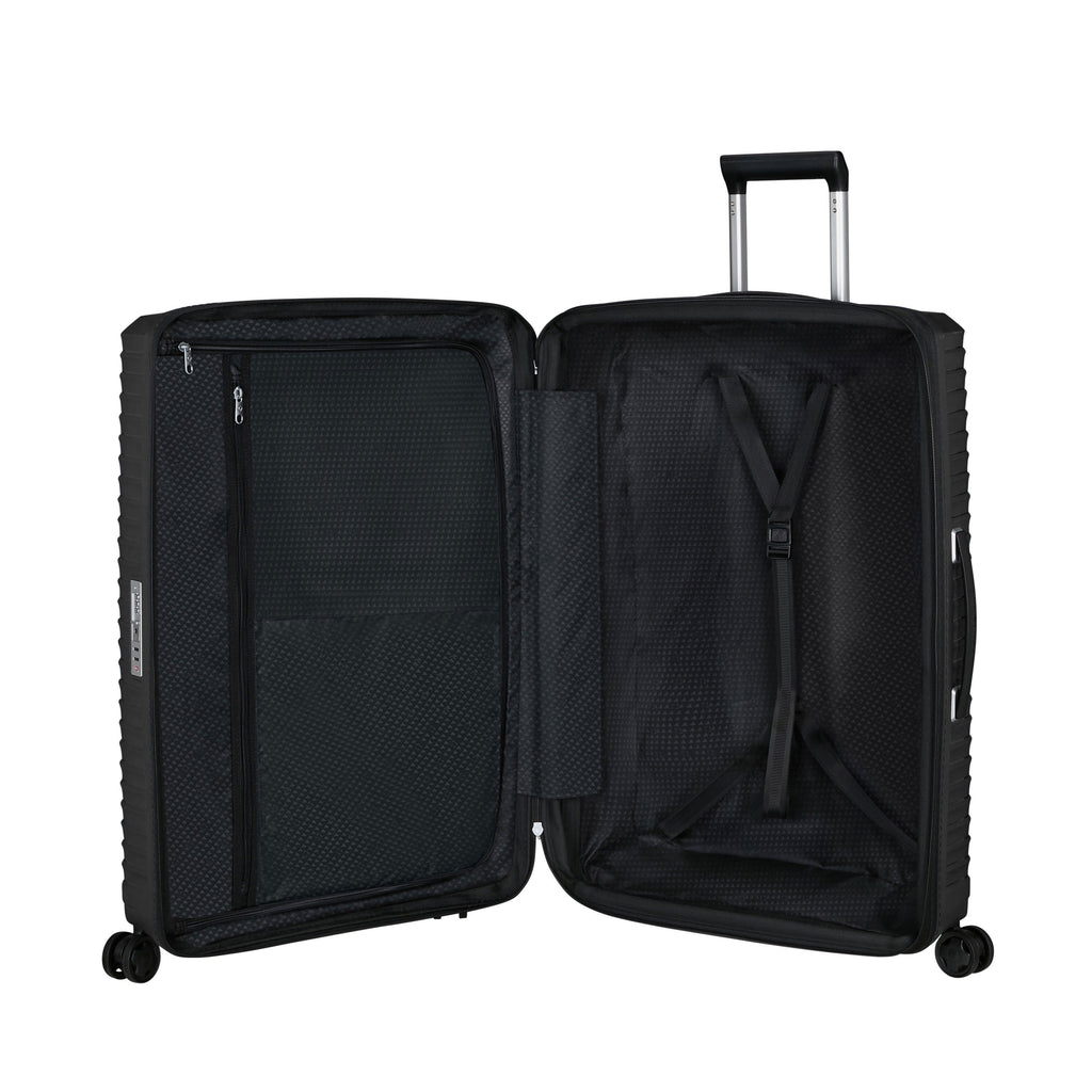 Samsonite Upscape Spinner Medium in the color Black.