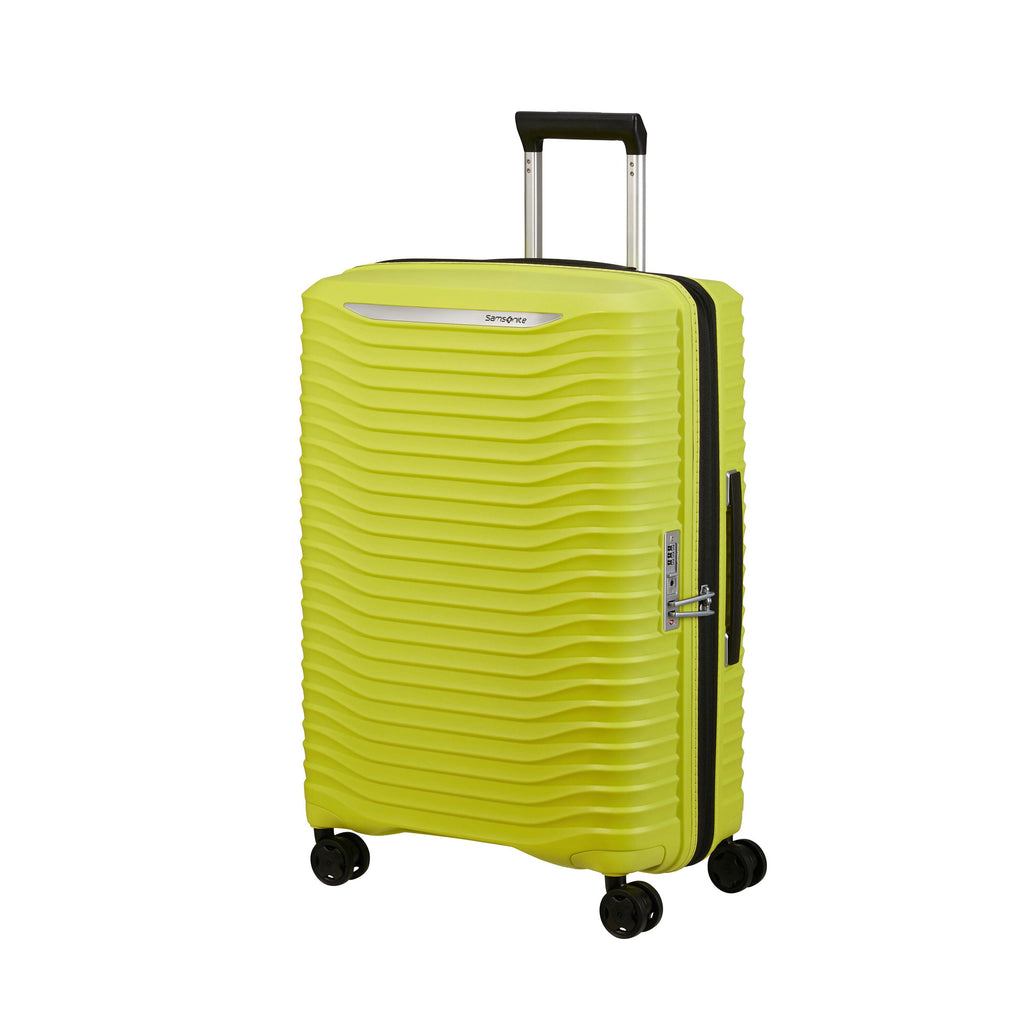 Samsonite Upscape Spinner Medium in the color Lime.