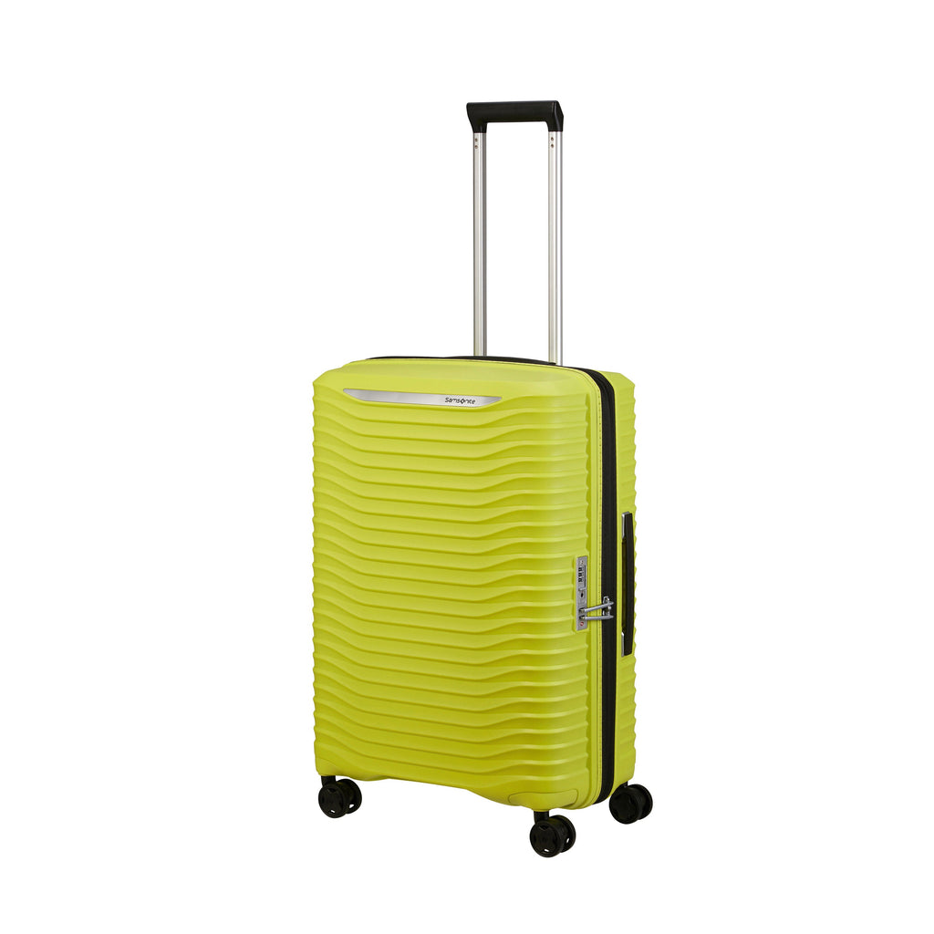 Samsonite Upscape Spinner Medium in the color Lime.