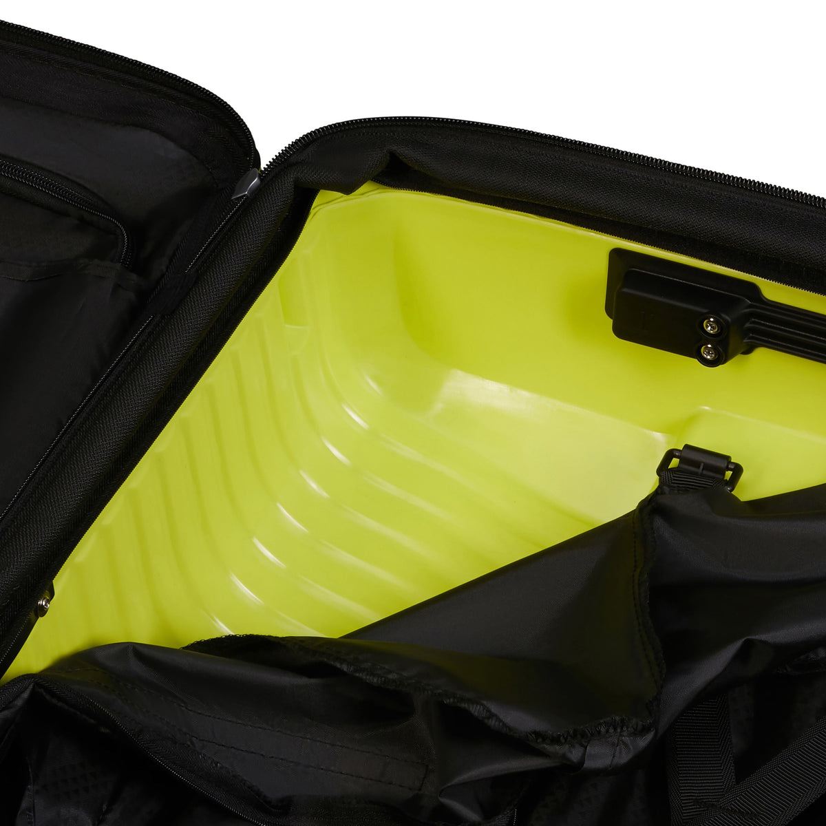 Samsonite Upscape Spinner Medium in the color Lime.
