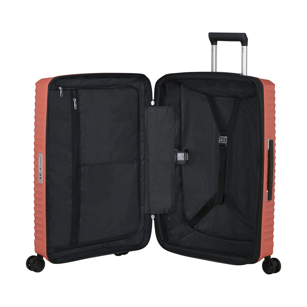 Samsonite Upscape Spinner Medium in the color Clay.