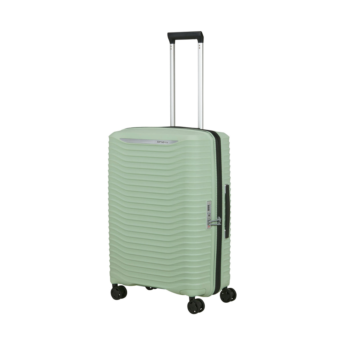 Samsonite Upscape Spinner Medium in the color Soft Sage.