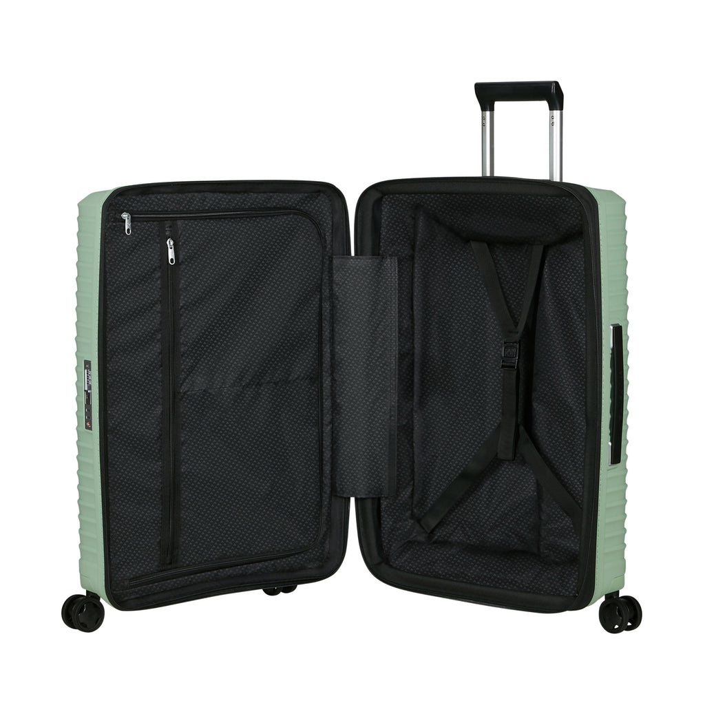 Samsonite Upscape Spinner Medium in the color Soft Sage.