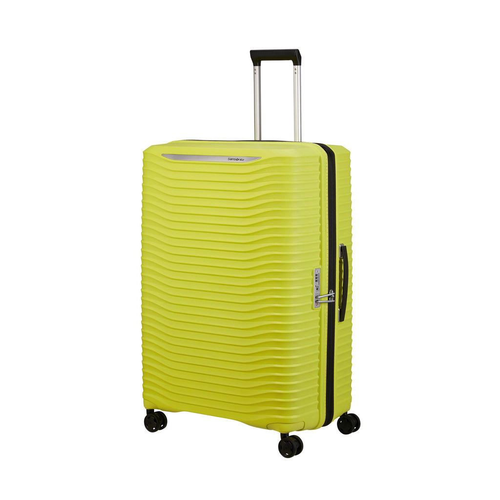 Samsonite Upscape Spinner Large in the color Lime.