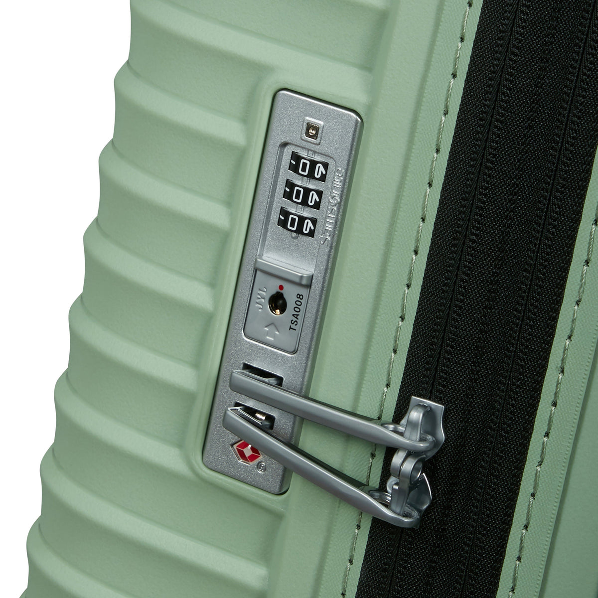 Samsonite Upscape Spinner Large in the color Soft Sage.