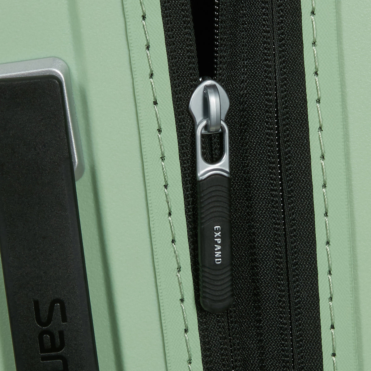 Samsonite Upscape Spinner Large in the color Soft Sage.