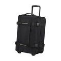 American Tourister Urban Track Small Wheeled Duffle (21.5") in the color Asphalt Black.