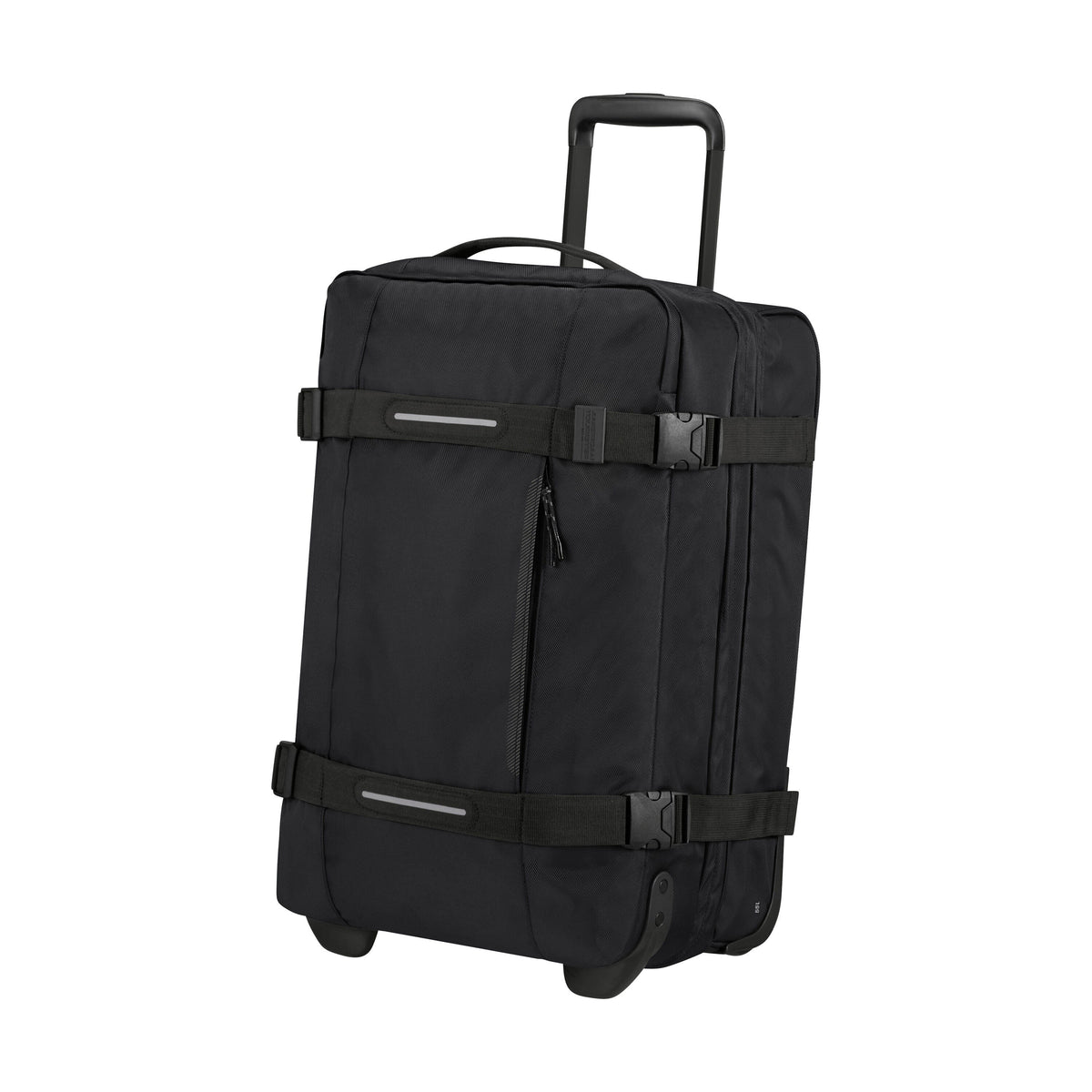 American Tourister Urban Track Small Wheeled Duffle (21.5") in the color Asphalt Black.