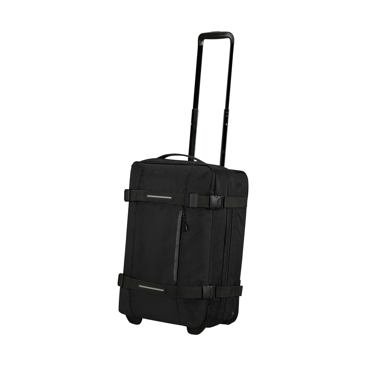 American Tourister Urban Track Small Wheeled Duffle (21.5") in the color Asphalt Black.