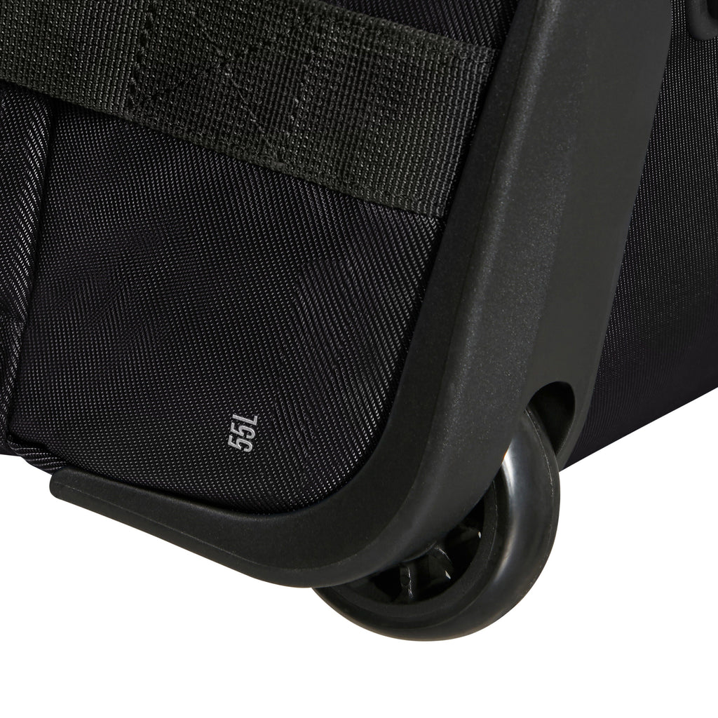 American Tourister Urban Track Small Wheeled Duffle (21.5") in the color Asphalt Black.