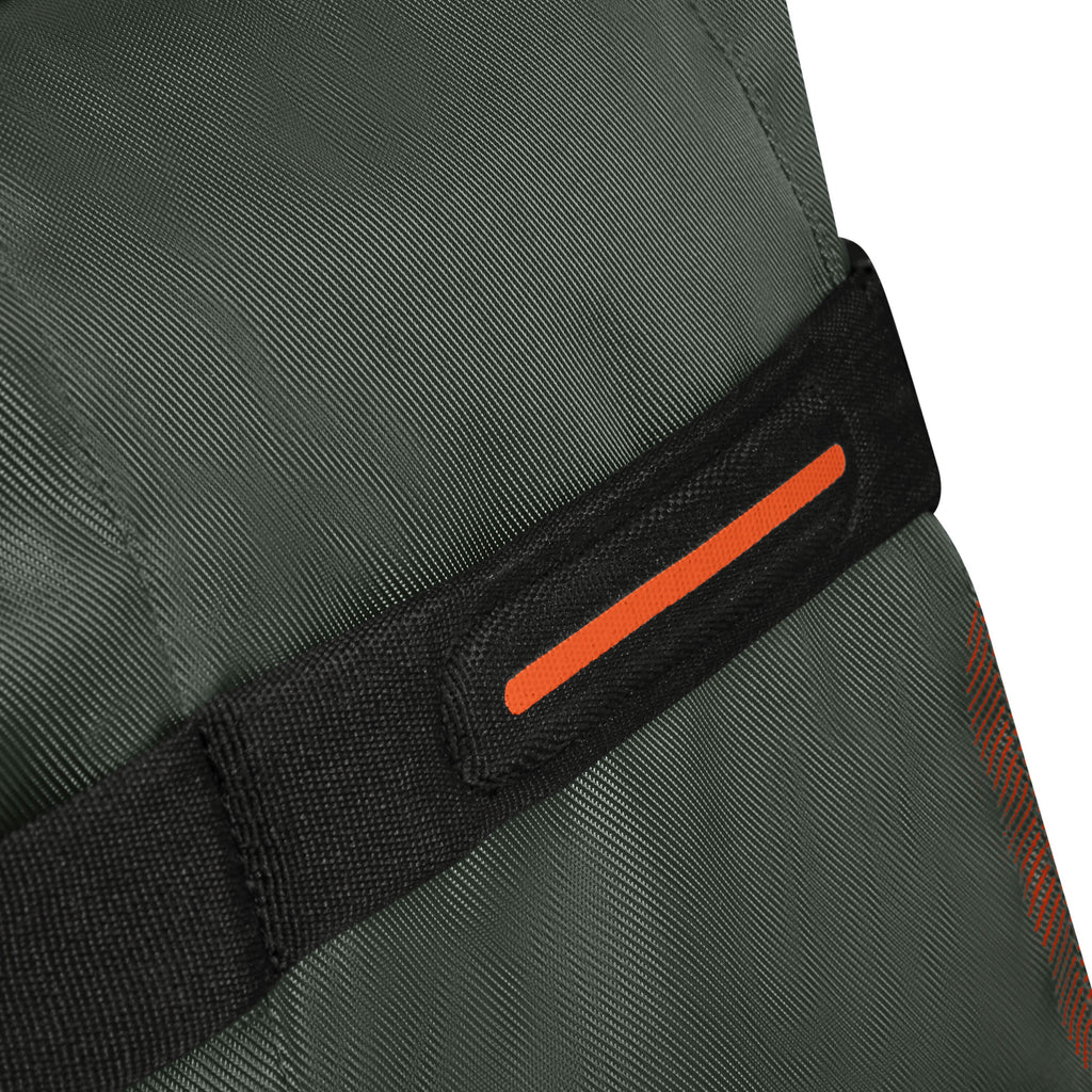 American Tourister Urban Track Small Wheeled Duffle (21.5") in the color Dark Khaki.