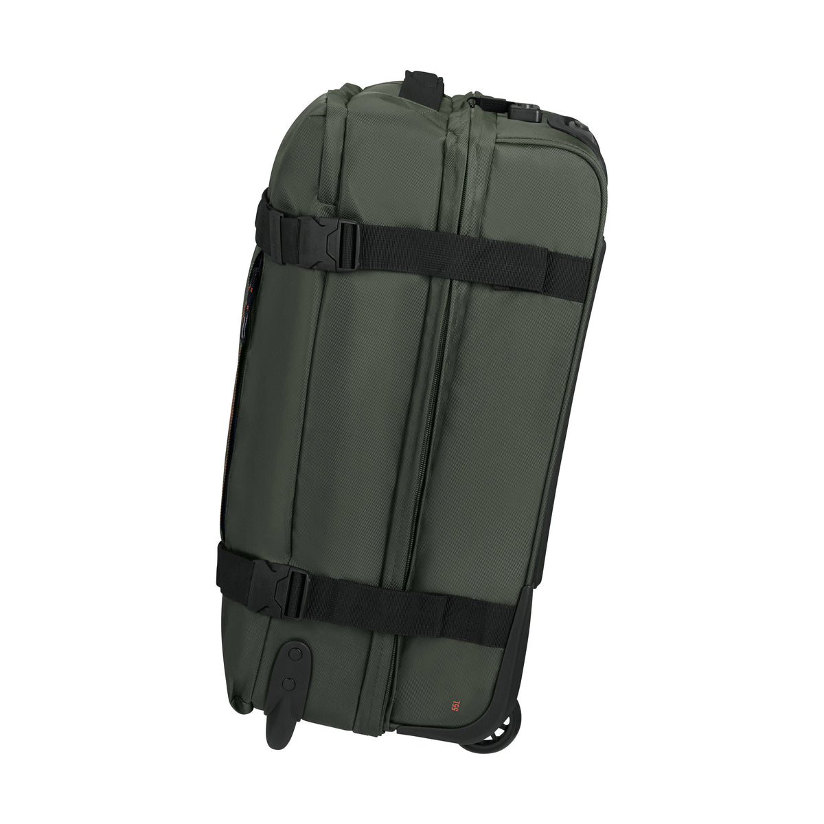 American Tourister Urban Track Small Wheeled Duffle (21.5") in the color Dark Khaki.