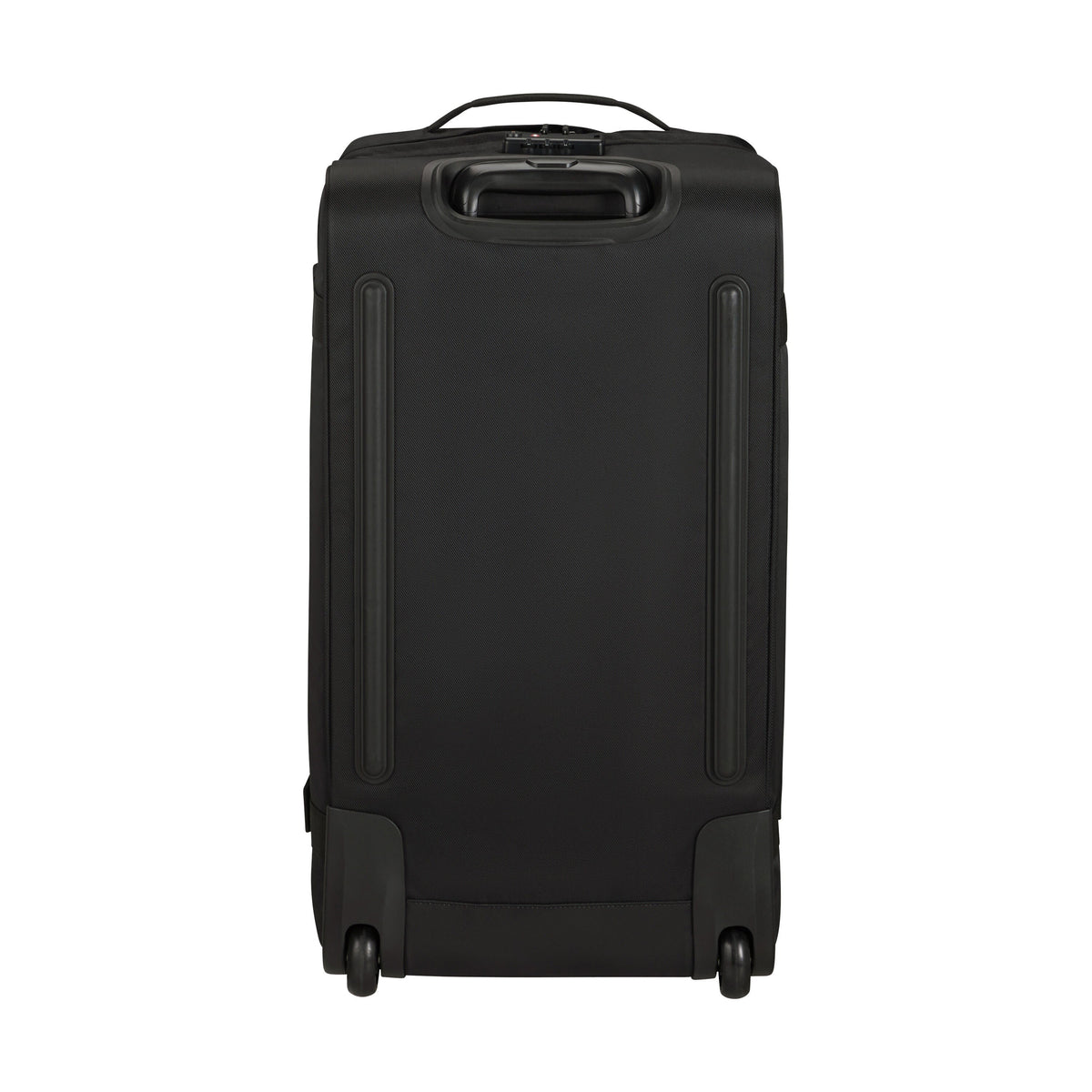 American Tourister Urban Track Medium Wheeled Duffle (27") in the color Asphalt Black.