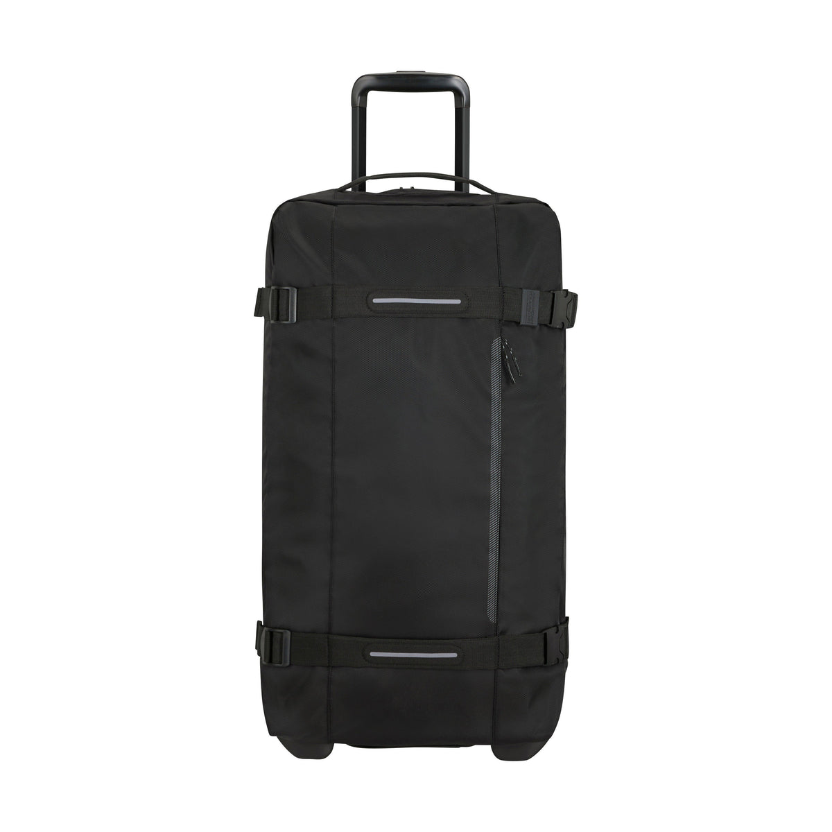 American Tourister Urban Track Medium Wheeled Duffle (27") in the color Asphalt Black.