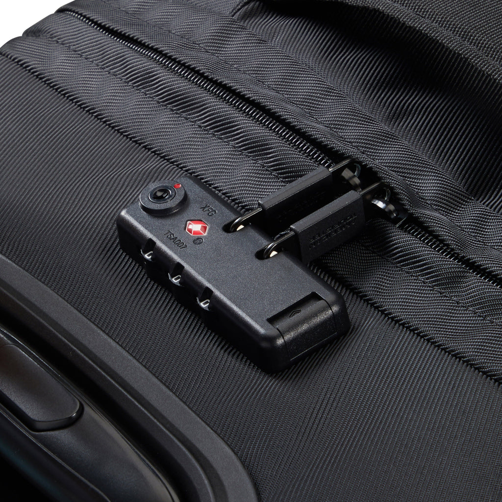 American Tourister Urban Track Medium Wheeled Duffle (27") in the color Asphalt Black.