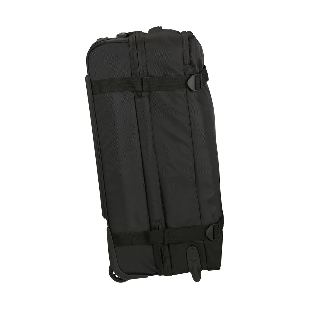 American Tourister Urban Track Medium Wheeled Duffle (27") in the color Asphalt Black.