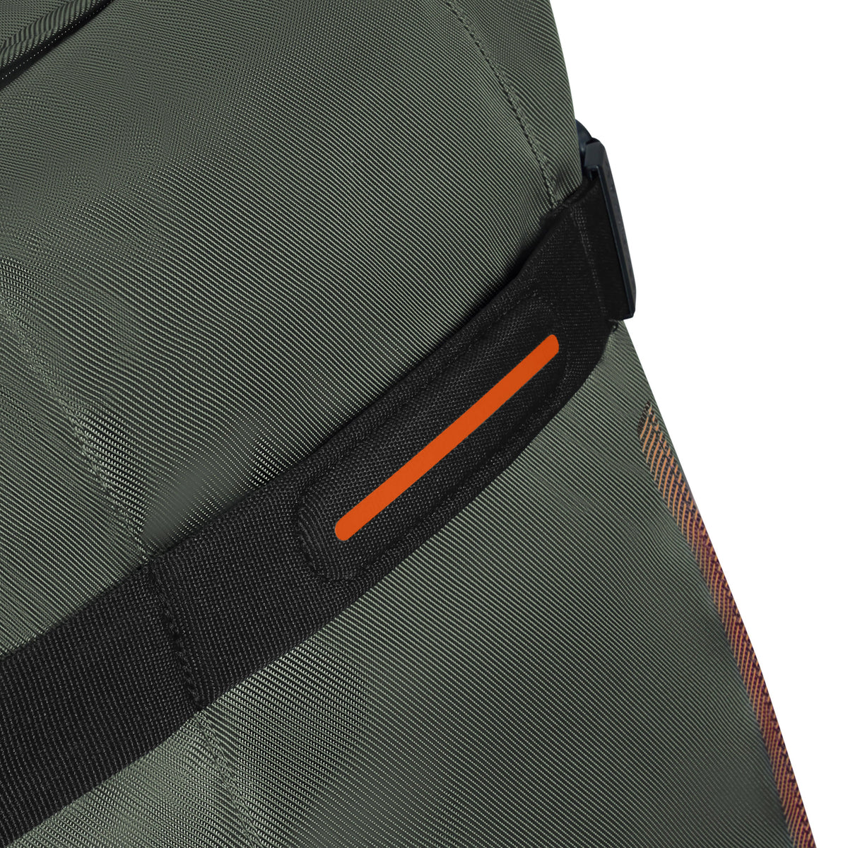 American Tourister Urban Track Medium Wheeled Duffle (27") in the color Dark Khaki.