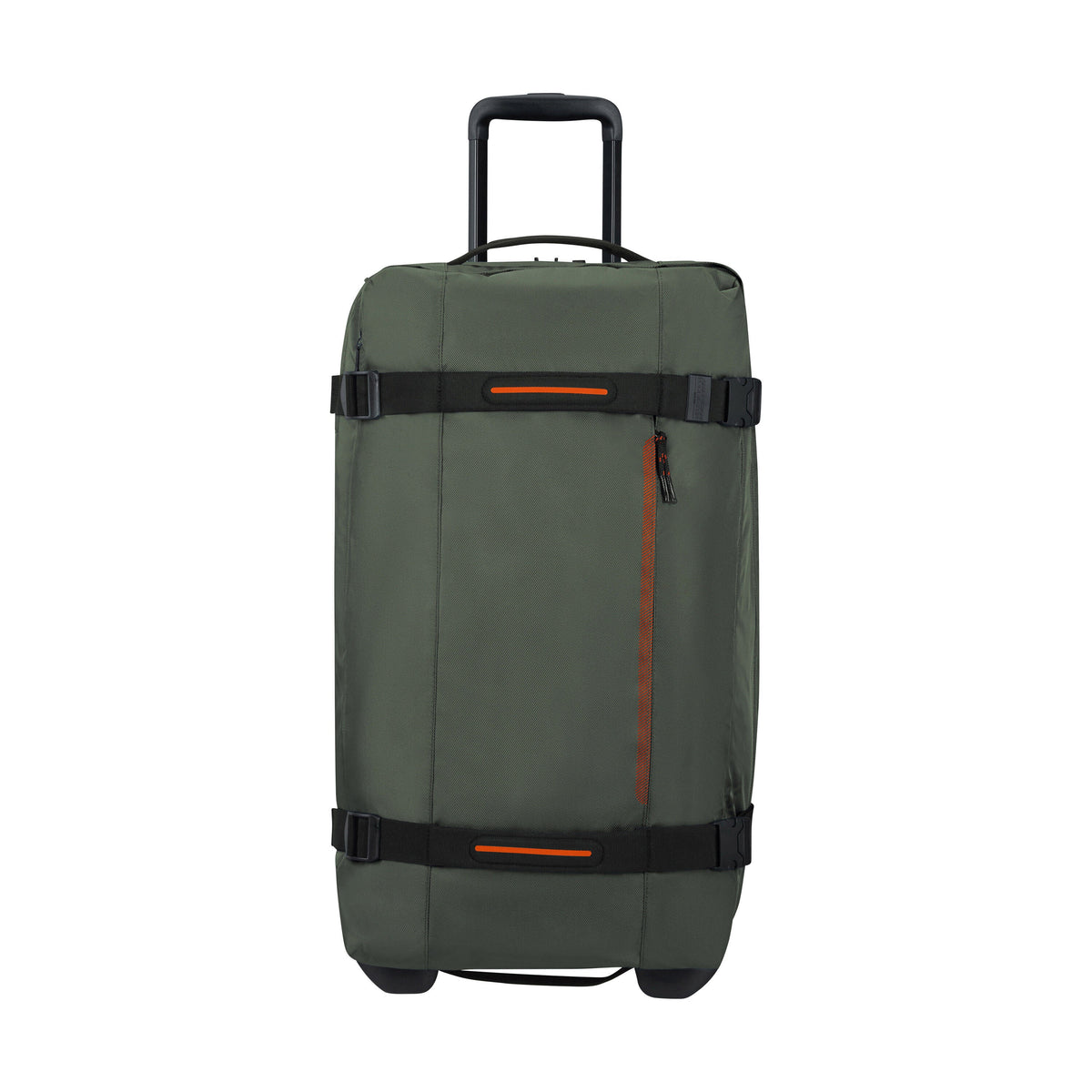 American Tourister Urban Track Medium Wheeled Duffle (27") in the color Dark Khaki.