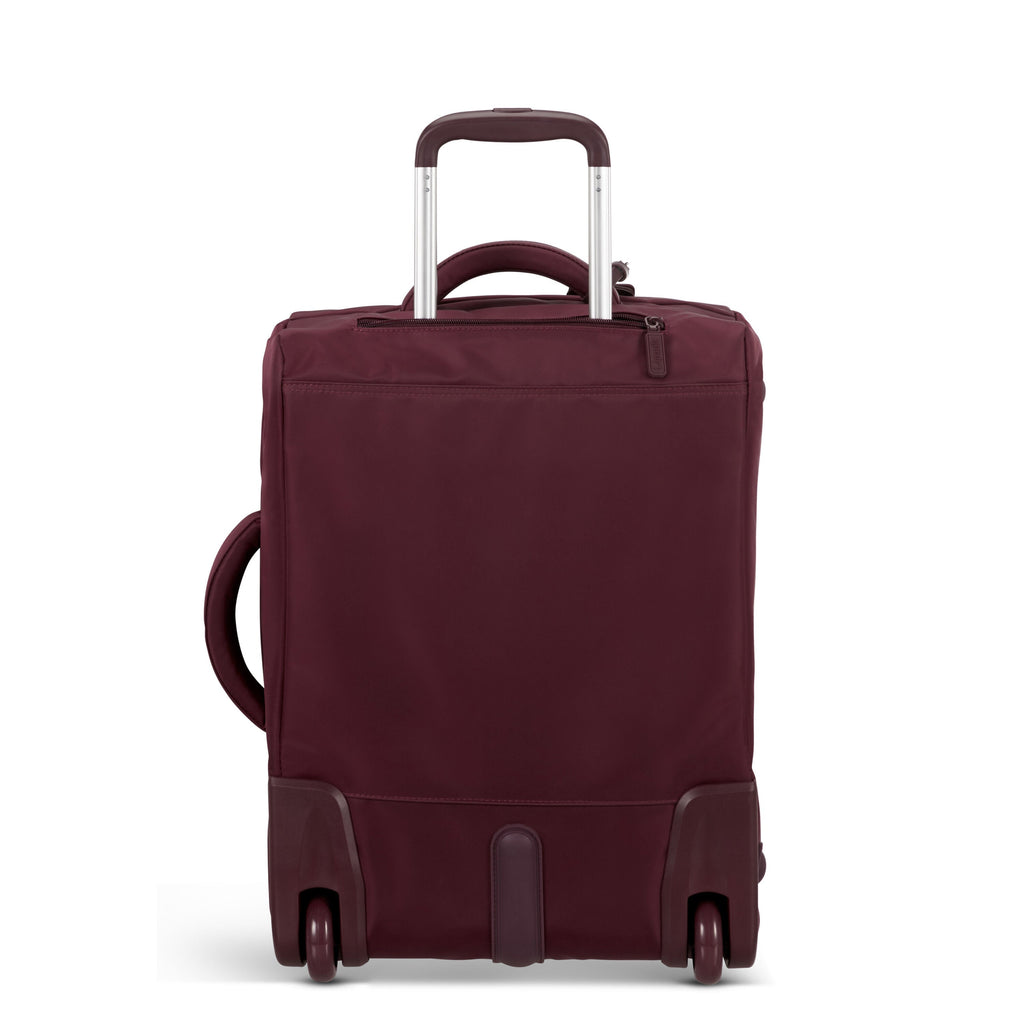 Lipault Foldable Plume Cabin in the color Bordeaux.