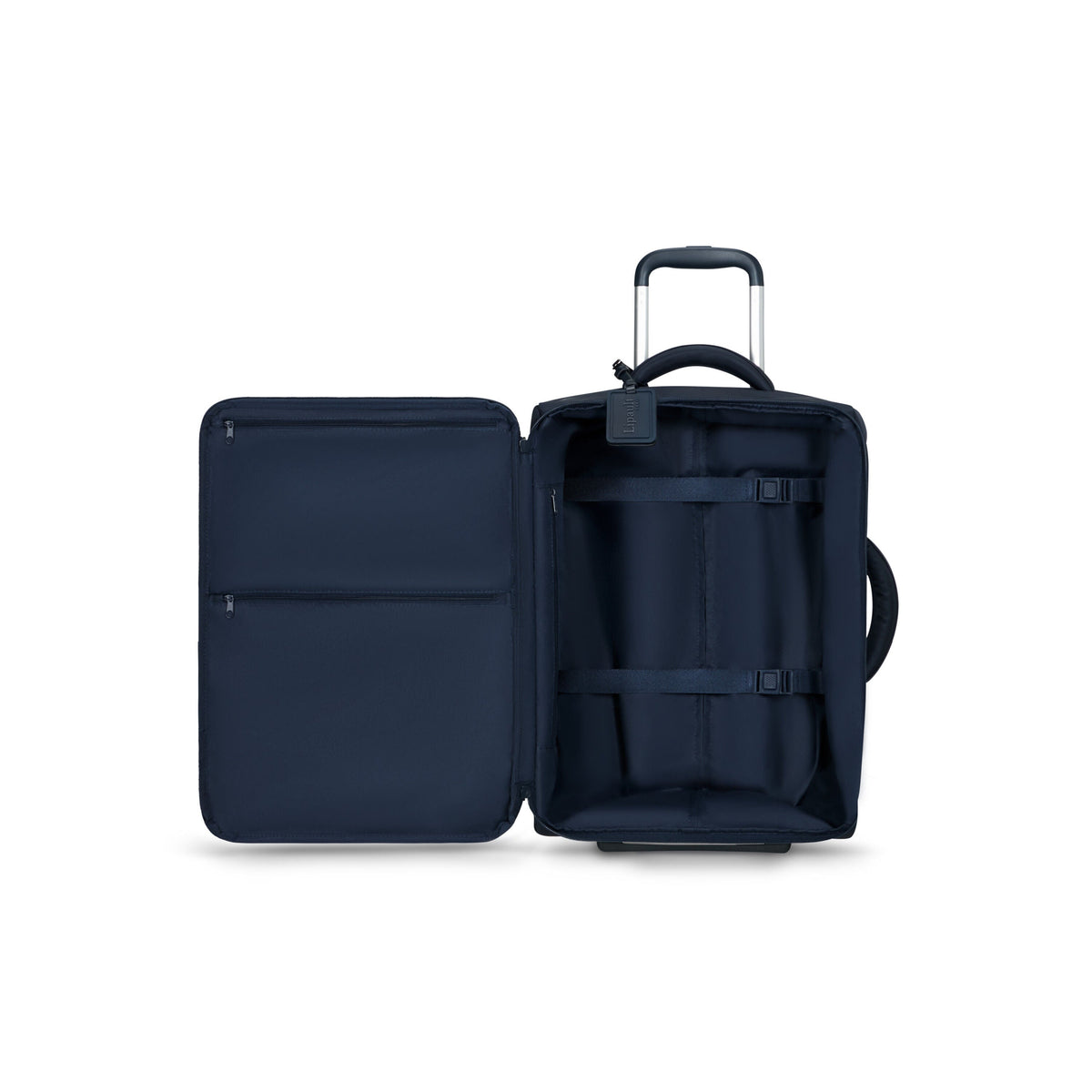 Lipault Foldable Plume Cabin in the color Midnight Blue.
