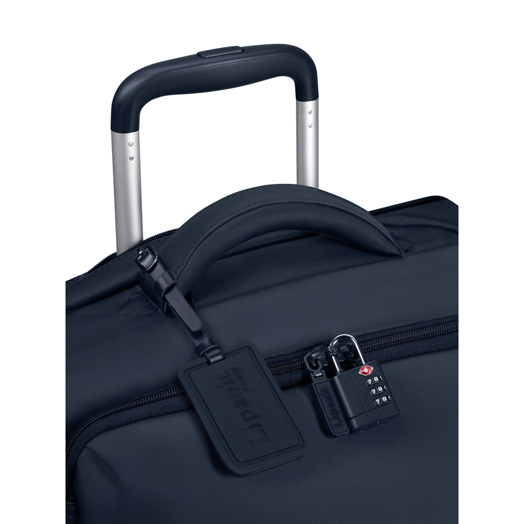 Lipault Foldable Plume Cabin in the color Midnight Blue.