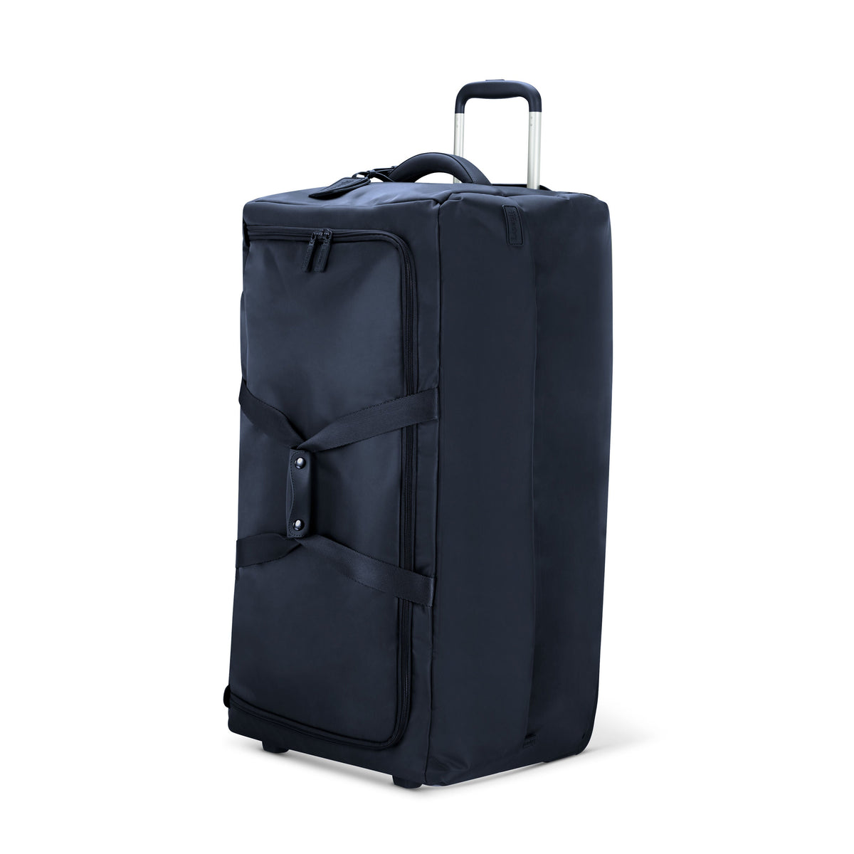 Lipault Foldable Plume Wheeled Duffle (78/29) in the color Navy.