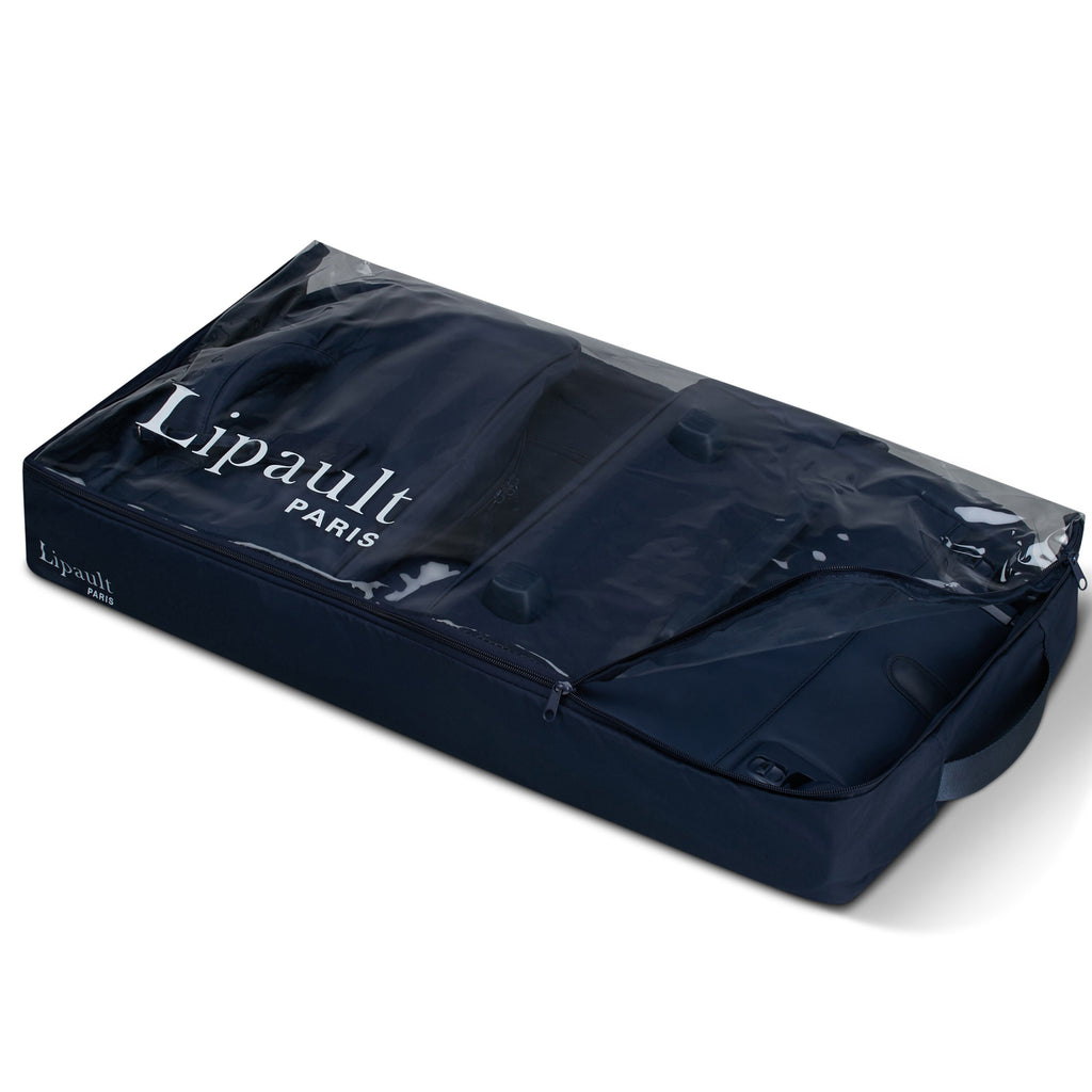 Lipault Foldable Plume Wheeled Duffle (78/29) in the color Navy.