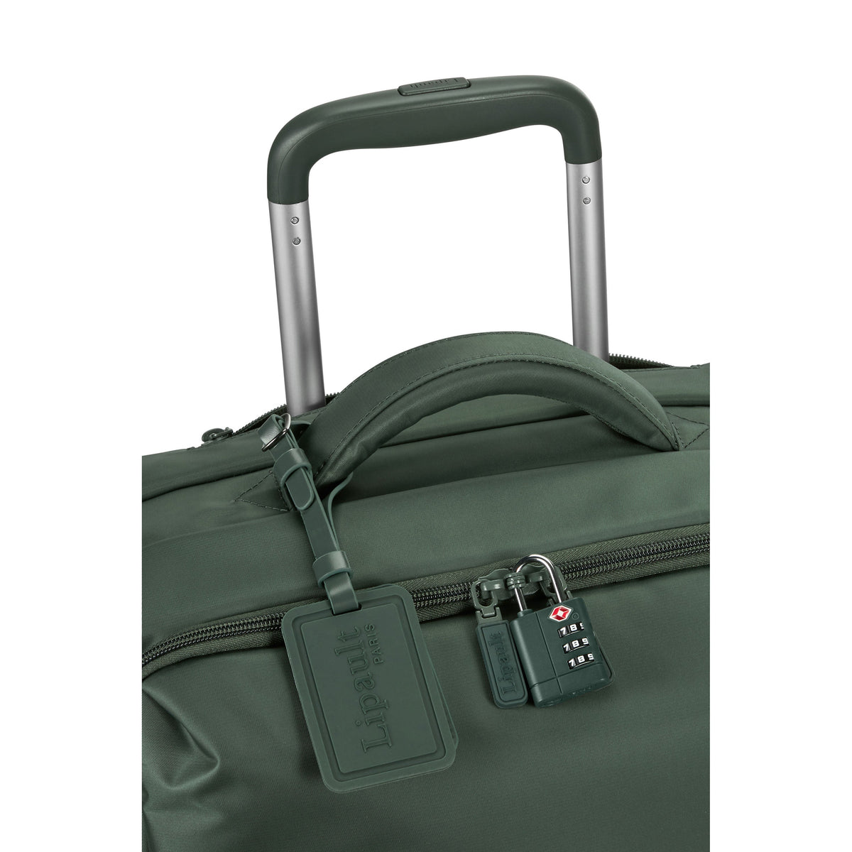 Lipault Foldable Plume Wheeled Duffle (78/29) in the color Khaki.