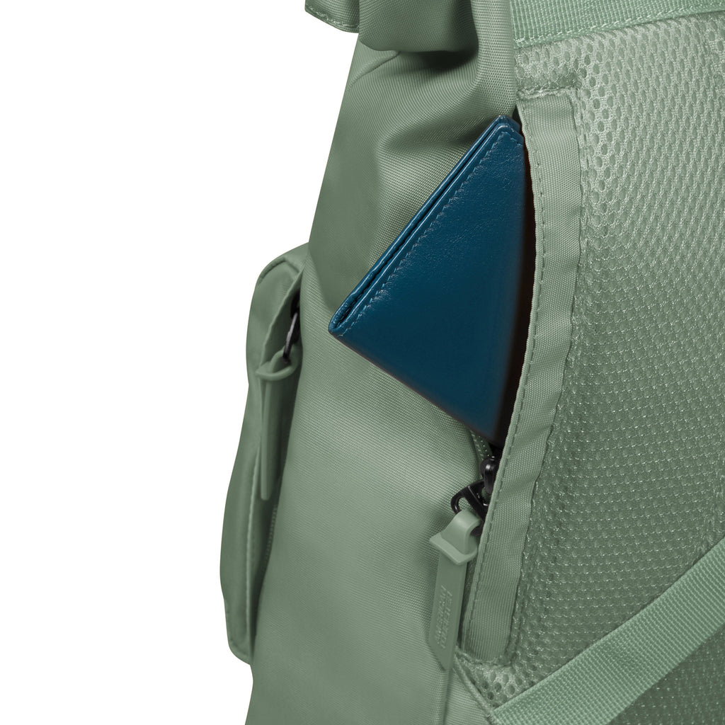 American Tourister Urban Groove Backpack in the color Urban Green.