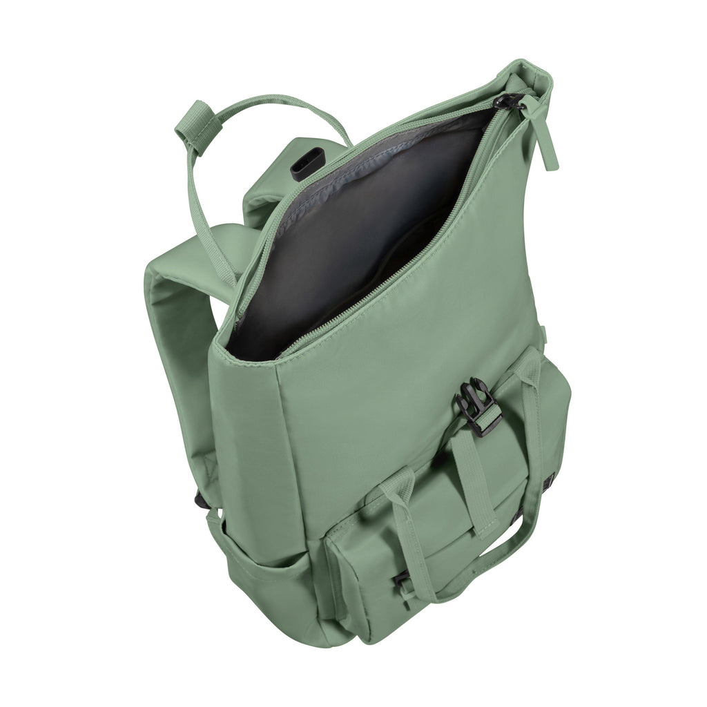American Tourister Urban Groove Backpack in the color Urban Green.