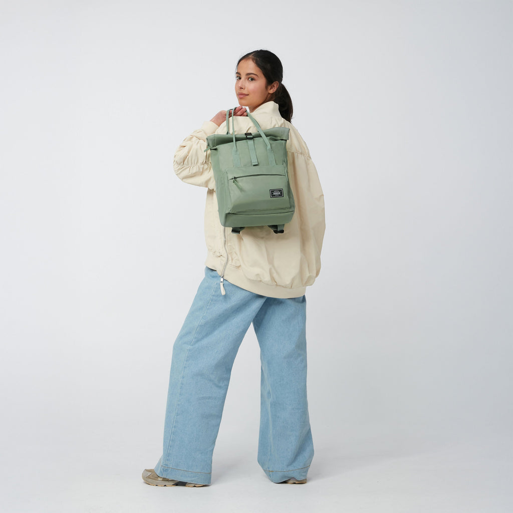 American Tourister Urban Groove Backpack in the color Urban Green.