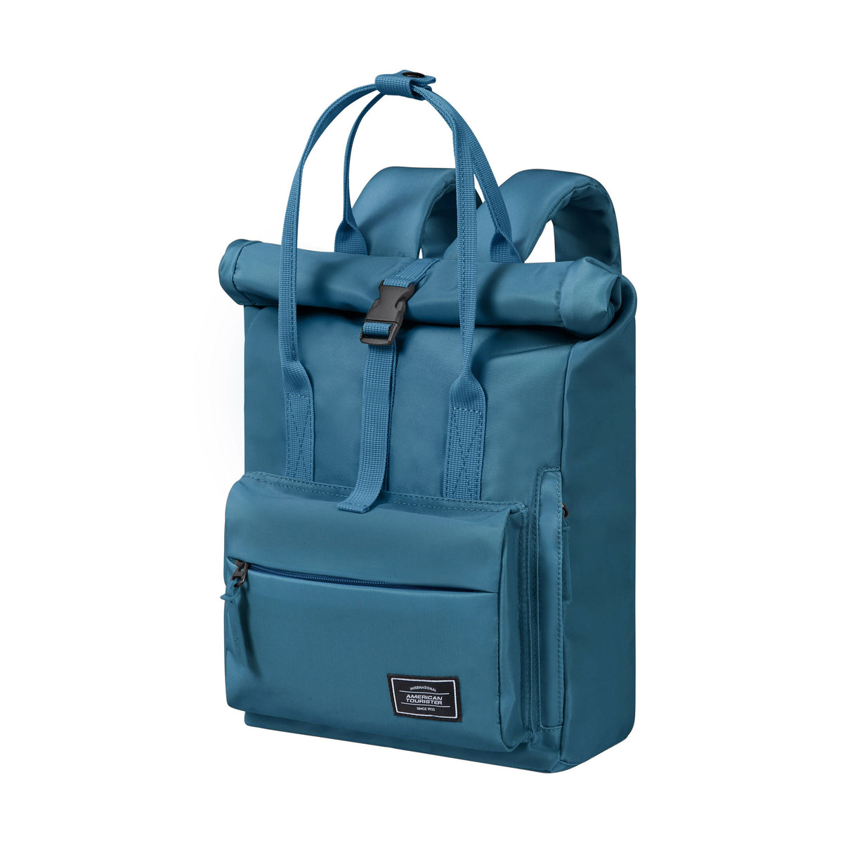 American Tourister Urban Groove Backpack in the color Stone Blue.
