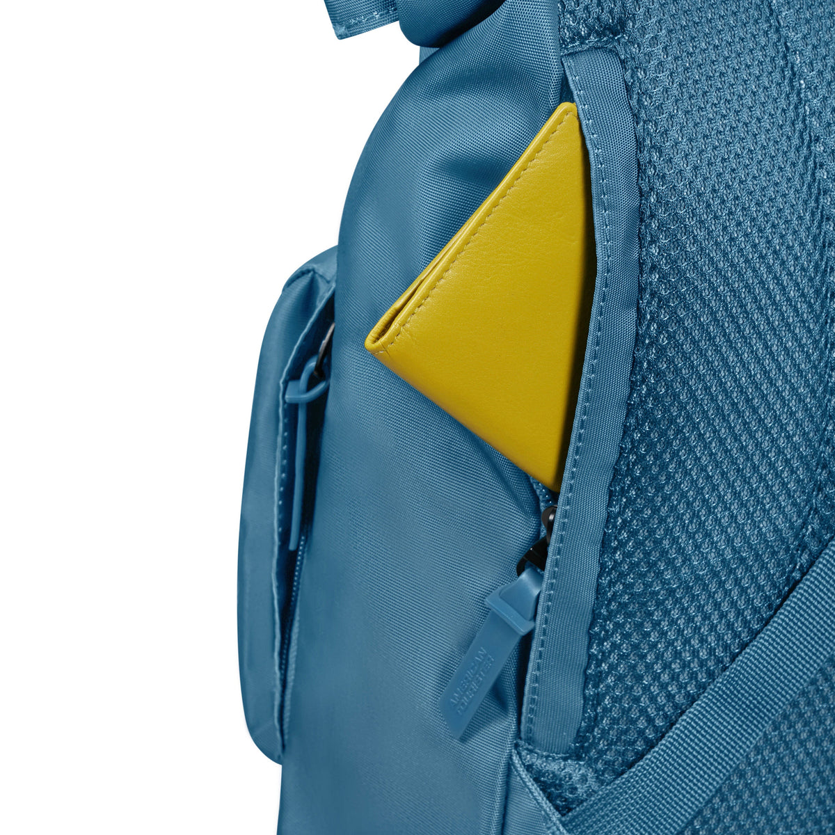 American Tourister Urban Groove Backpack in the color Stone Blue.