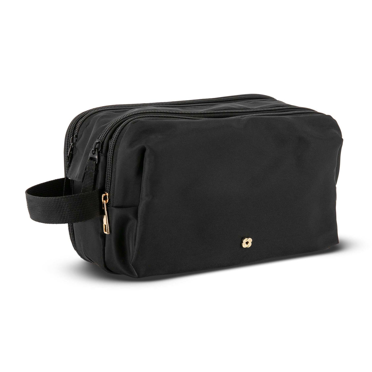 Samsonite Companion Bags - Top Zip Deluxe Ladies Travel Kit in the color Black.