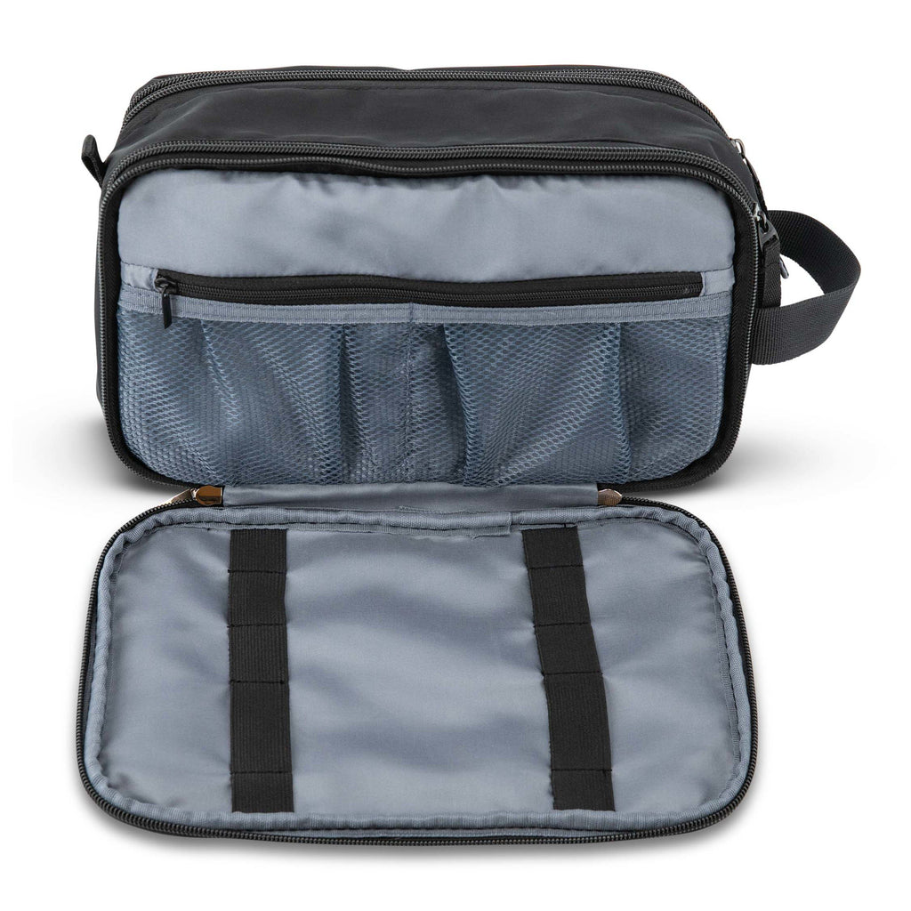 Samsonite Companion Bags - Top Zip Deluxe Ladies Travel Kit in the color Black.