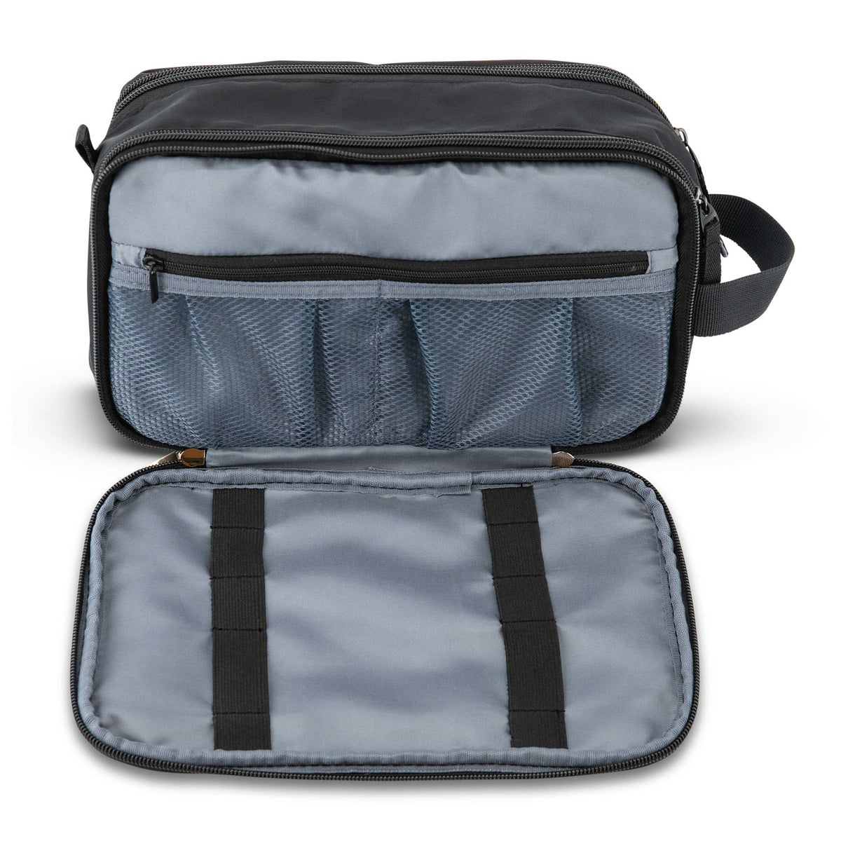 Samsonite Companion Bags - Top Zip Deluxe Ladies Travel Kit in the color Black.