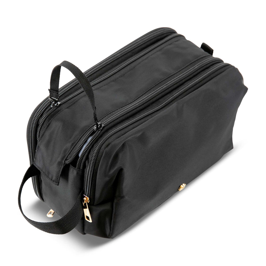 Samsonite Companion Bags - Top Zip Deluxe Ladies Travel Kit in the color Black.