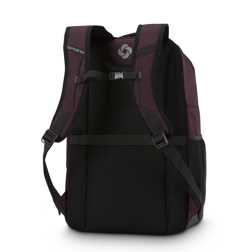 Samsonite Detour Travel Backpack in the color Plum.