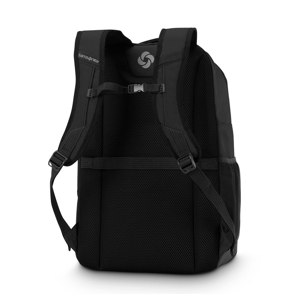 Samsonite Detour Travel Backpack in the color New Black.