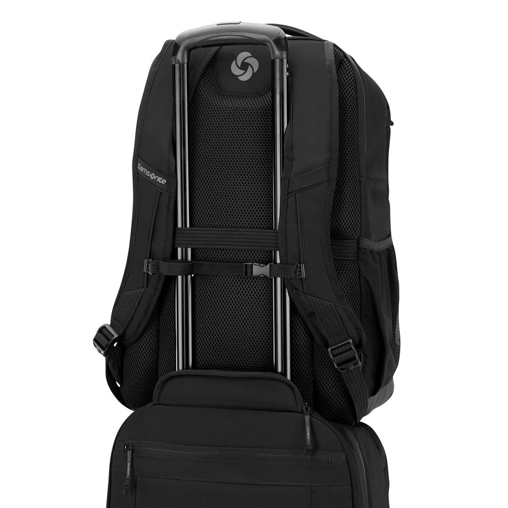 Samsonite Detour Travel Backpack in the color New Black.