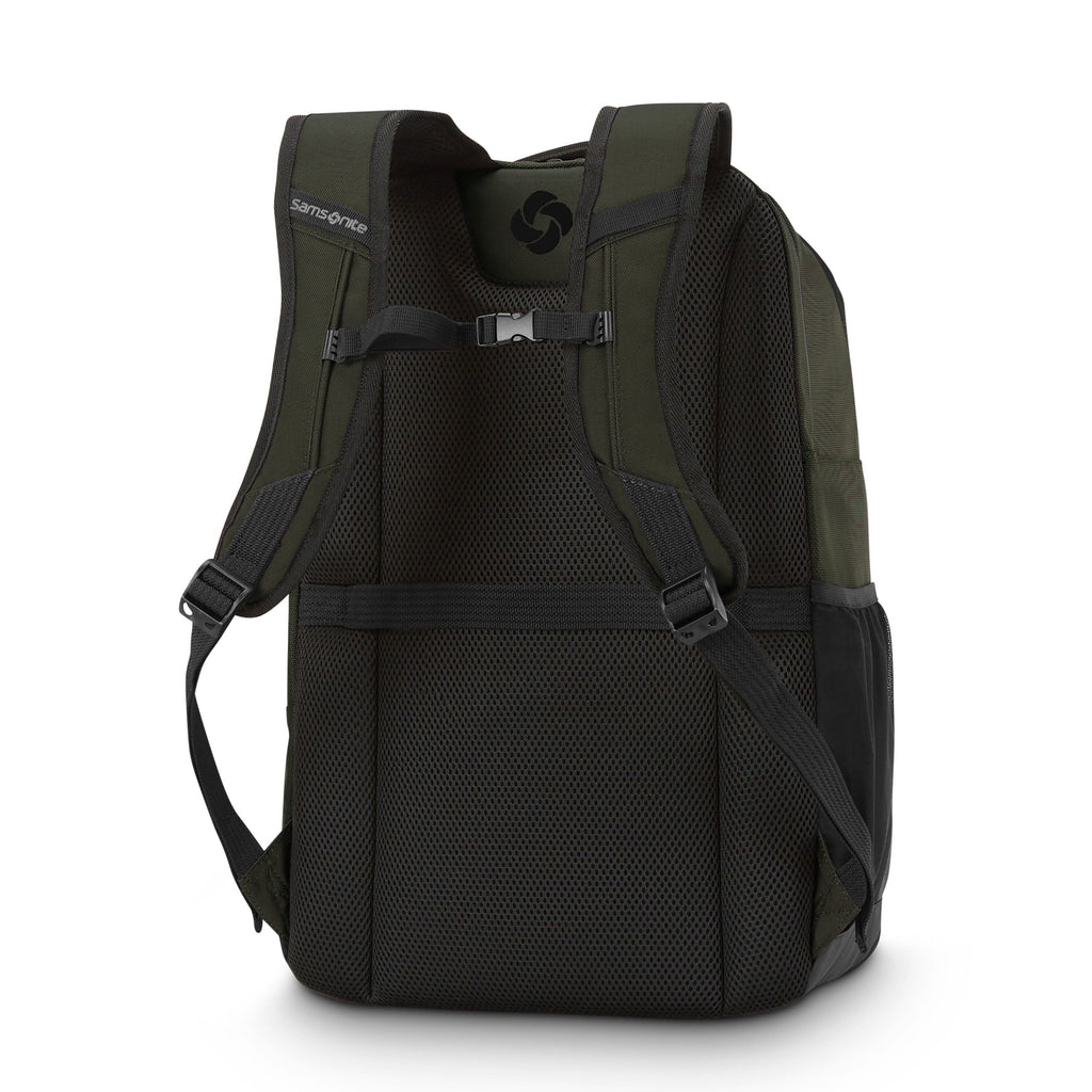 Samsonite Detour Travel Backpack in the color Olive.