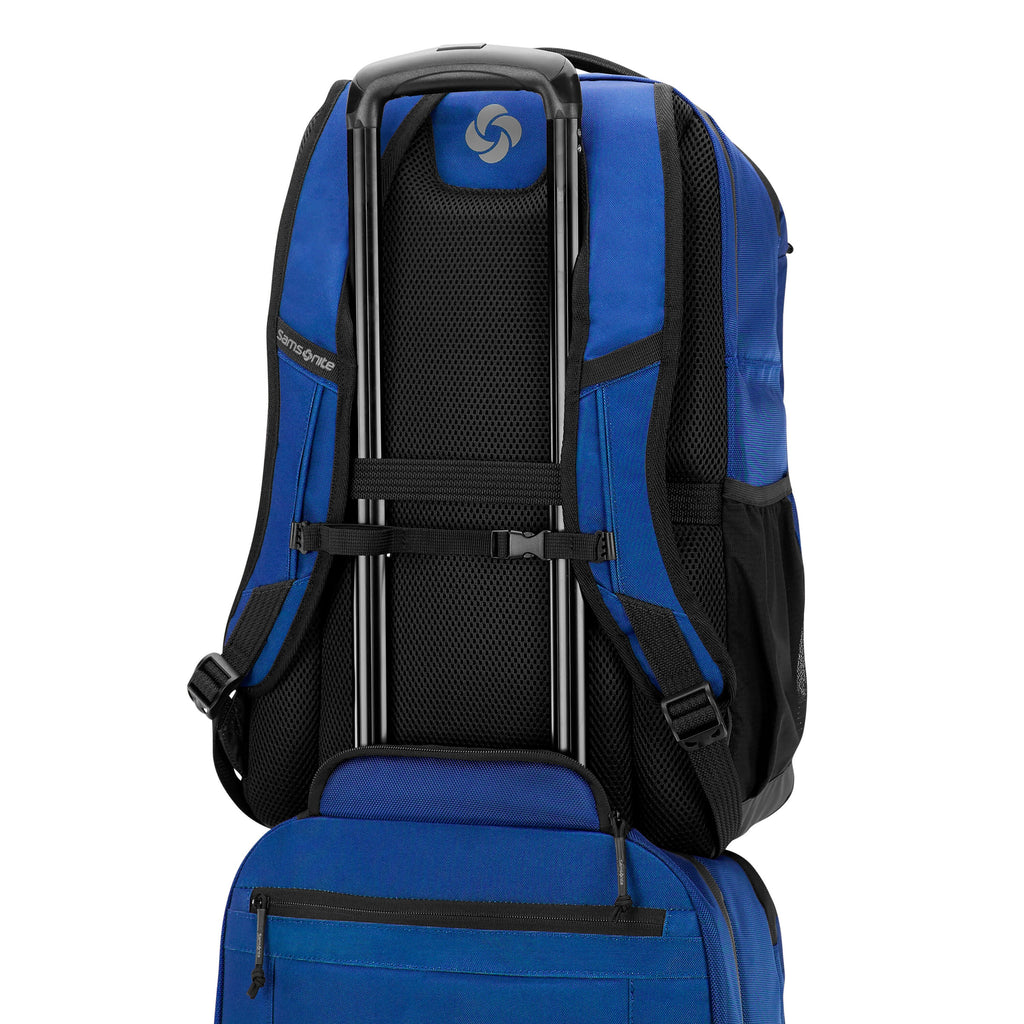 Samsonite Detour Travel Backpack in the color New Blue.