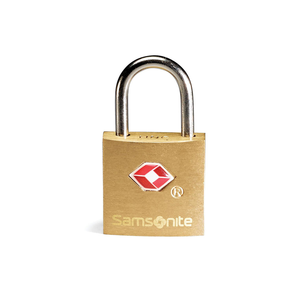 Samsonite Travel Accessories - TSA Brass Key Locks (Pack Of 2) in the color Gold/Brass.