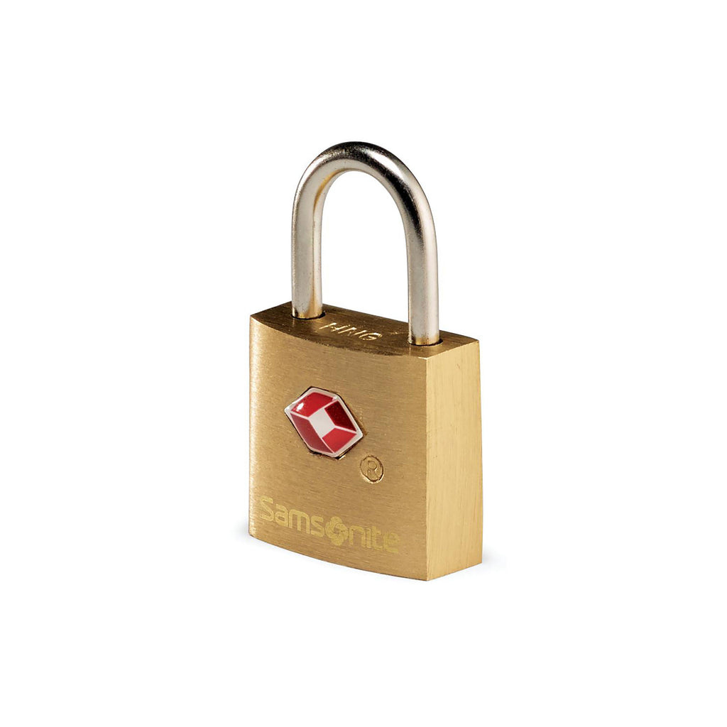 Samsonite Travel Accessories - TSA Brass Key Locks (Pack Of 2) in the color Gold/Brass.