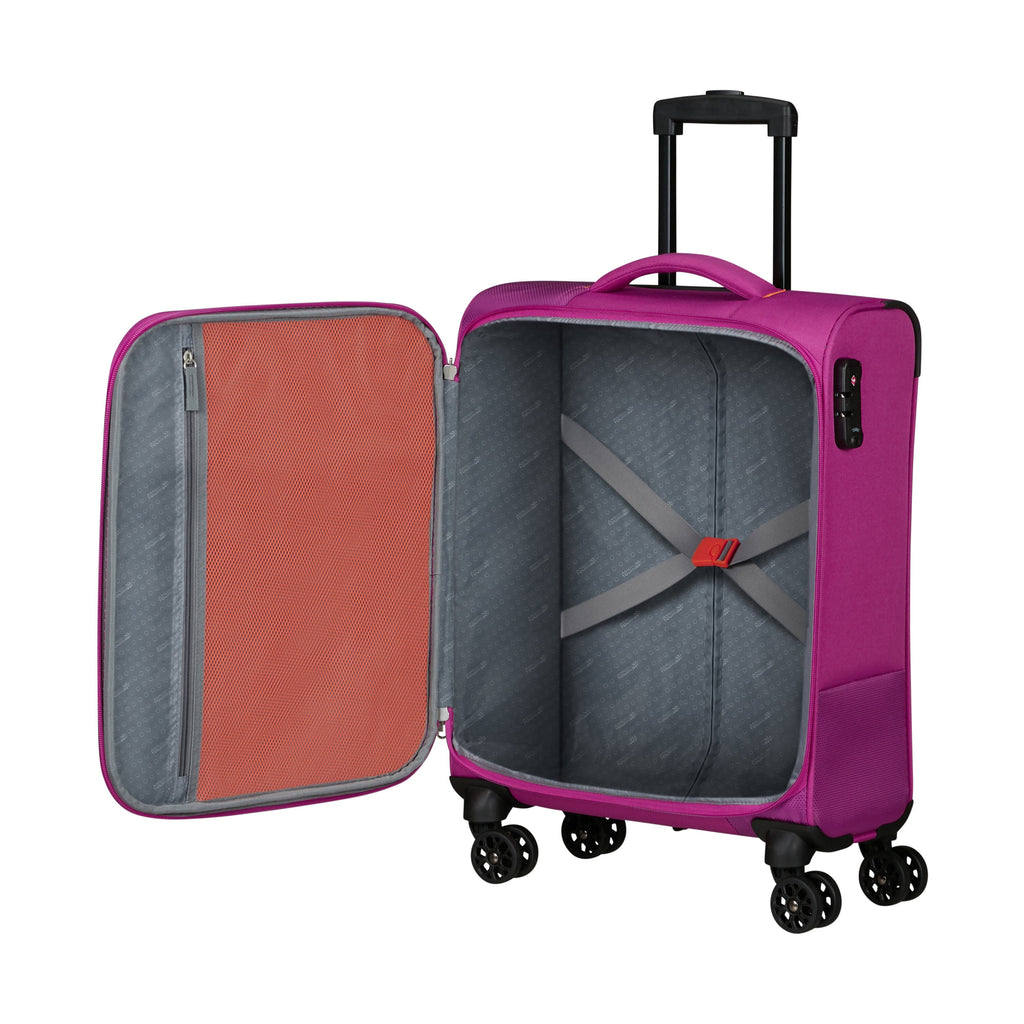 American Tourister Sun Break Spinner Carry-On™ in the color Limited Edition | Fuchsia.